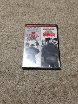 THE HATEFUL EIGHT / DJANGO UNCHAINED DOUBLE FEATURE DVD NEW