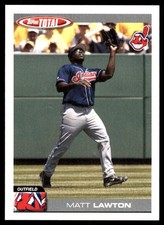 Matt Lawton 2004 Topps Total #574 Indians MLB READ FREE SHIPPING AutographDen