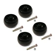 (Pack of 4) Smooth Deck Wheel with Bolt for Stens 210-110, 210110 & Rotary 16529