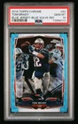 2014 Topps Chrome Tom Brady Blue Wave Refractor PSA 10 Color Match