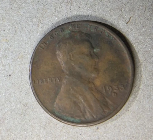 1933 D Lincoln Wheat Penny 1 Cent