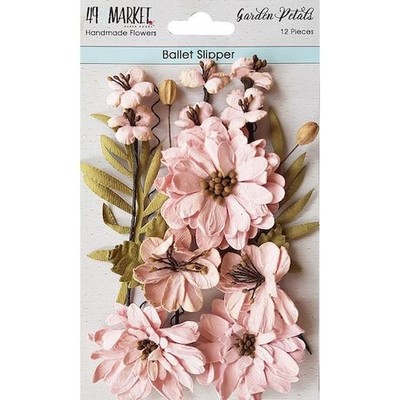 49 und Marktgarten Blütenblätter Maulbeer Papier Blumen 12 Stück