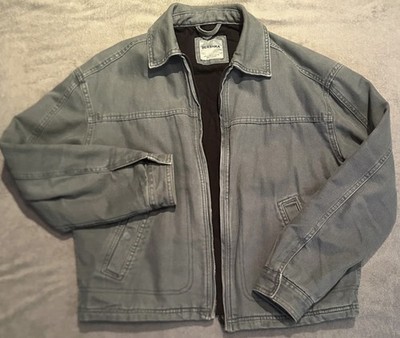 Kaki Grüne Jeansjacke von BERSHKA Gr. M
