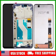 New For Motorola Moto G Stylus (2022) XT2211-2 LCD Touch Screen Digitizer±Frame