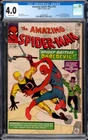 1964 Amazing Spider-Man #16 Marvel Comics 1st Daredevil Crossover CGC 4.0