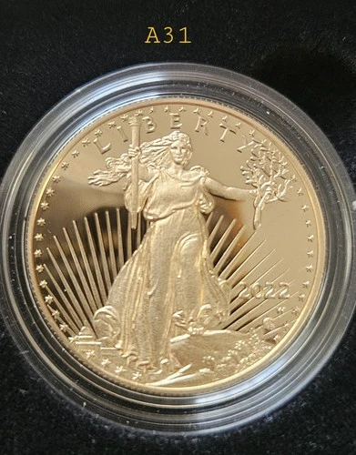 2022 US Mint American Eagle One Ounce Gold Proof Coin, COA, Perfect Condition