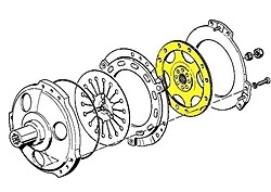 sachs Clutch Part 21-21-7-670-455 thumbnail 2