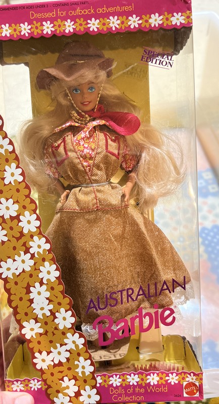 Australian Barbie 1992 edition Mattel #3626,    NIB
