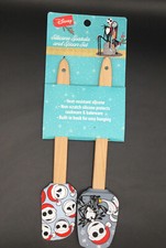 Nightmare Before Christmas Silicone Spatula Spoon Set Santa Jack Skellington New