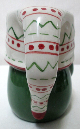 Pottery Barn Christmas Gnome mug cup Holiday ceramic - Picture 8 of 14