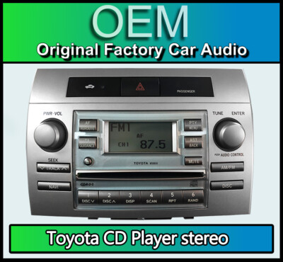 Toyota Corolla Verso CD player radio 