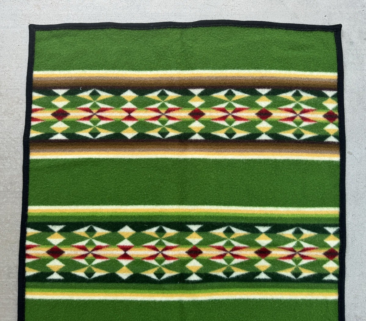 Pendleton beaver state ウールブランケット Vintage Pendleton Beaver State Wool Blanket Green Aztec