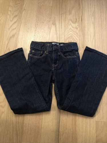 OshKosh Bgosh Girls Boot Cut Jeans Blue Denim Pant Original Size 7 Slim - Picture 4 of 11