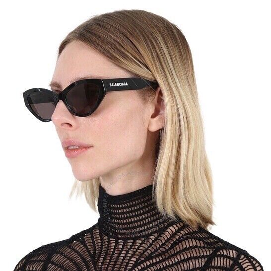NEW BALENCIAGA BB0306S 001 CAT EYE BLACK WOMEN SUNGLASSES NEW BALENCIAGA BB0306S 001 CAT EYE BLACK WOMEN SUNGLASSES