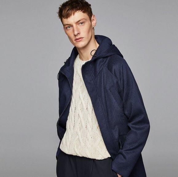 CUNE ZIP PARKA 文章 NAVY CUNE ZIP PARKA Vero