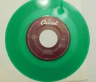 45 RPM, The Beatles-Taxman, Capitol S7-17488, Jukebox Green Translucent 1994 VG+