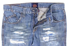 ROCK & REPUBLIC Jeans Men's 34 x 34 CORROSION Boot Cut BLUE Denim Zipper Fly