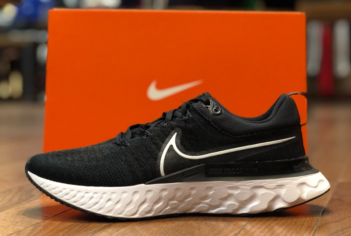 SALE★NIKE W REACT INFINITY RUN FLYKNIT 2 Size 9.5 - Nike React Infinity Run Flyknit 2 Black W for