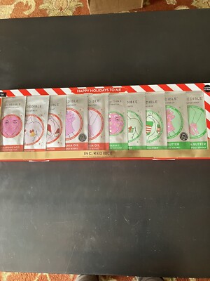 NIP INC.REDIBLE Happy Holidays To Me 10-piece Festive Face &Body Mask Gift Set