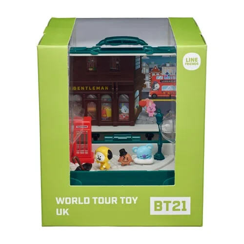 Universtar BT21 Superstar World Tour Toy korea/France/UK/Brail/JP