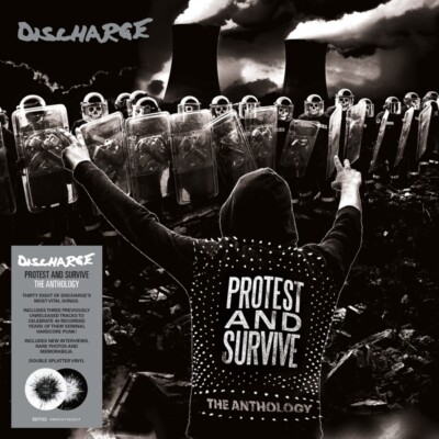 Discharge Protest and Survive:The Anthology 2LP Splatter Vinyl Gatefold 2020 BMG