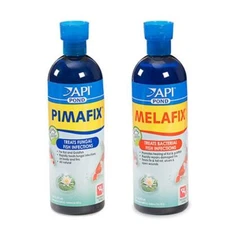 API Pond Care MelaFix 16 oz and Pimafix 16 oz Kio and Goldfish Remedy Kit 176B +