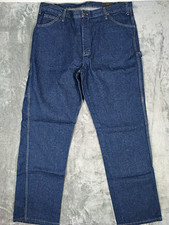 Dickies Jeans Men's 38x34 Carpenter Denim Straight Blue Dark Wash NWT