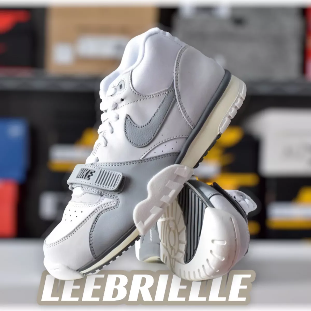 Nike Air Trainer 1 Photon Dust Smoke Grey Gray DM0521-001 Men's Multi Size