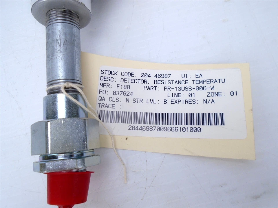 (2) FOXBORO PR-13USS-006-W Platinum Resistance TEMPERATURE DETECTOR Thermocouple - Image 4 of 4