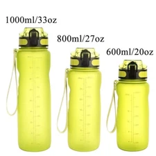 Portable Durable Water Bottle Sports Workout Multilayer Filtration Water Bottle