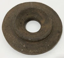 Antique Mini BUTTER CHURN CROCK LID / TOP - Primitive Stoneware SALESMAN SAMPLE