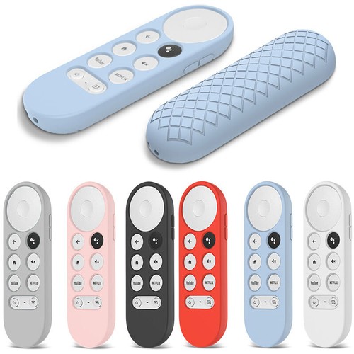 Silicone Case Protective Cover Shell For Google Chromecast TV 2020 Voice Remote - Picture 2 of 15