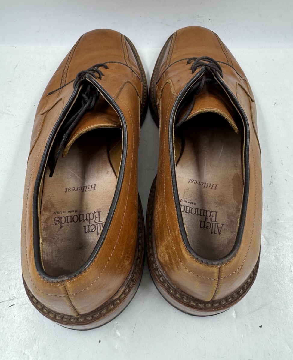 Allen Edmonds Hillcrest brown leather dress shoes, Oxford style Men Size: 8.5 D Allen Edmonds Hillcrest Shoes Men main image 2