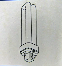 🔥10) NEW BULBRITE ENERGY WISER CF18D835 18W QUAD 3500K 2 PIN G24D-2 T4 BOX 10