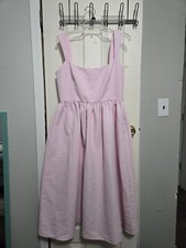 SACHIN BABI DRESS 12 SPECIAL OCCASION PINK W/POCKETS BHLDN FORMAL NWOT $318