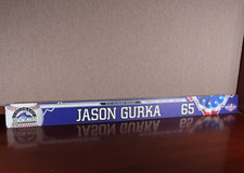 MLB Colorado Rockies JASON GURKA Game Used Locker Room Name Plate