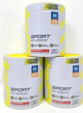 (3) C4 Sport, Pre-Workout, Fruit Punch, 7.4 oz (210 g) EXP 01/26