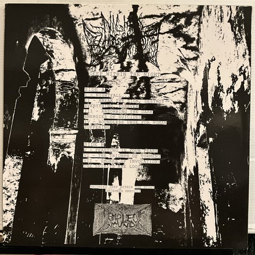 Nights Threshold - Deep Within The Night LP 2019 Temple of Wounds TW 029 NM *EU - Picture 3 of 7