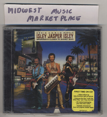 Isley Jasper Isley - Broadway's Closer To Sunset - New Sealed CD w/ Hype Sticker