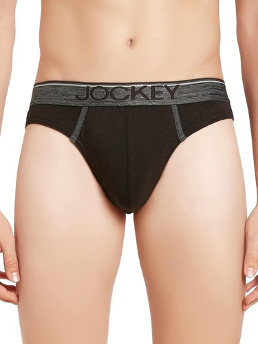 Jockey 8044 Para hombre Súper Peinado Costilla de Algodón Sólido Corta (Paquete de 3) - Imagen 8 de 9