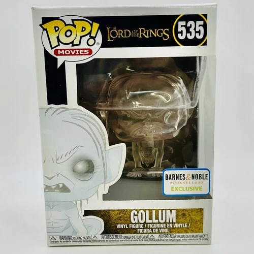 Funko Pop Gollum Invisible 535 The Lord of the Rings Barnes and Noble Exclusive