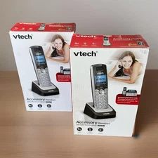 *Lot of 2* Vtech DS6101 Accessory Cordless Phone Handset DS6151 Series *Open Box