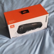 Image of JBL Charge 5 Portable Speaker, IP67, 20H Playtime, with Charger & Cable.
