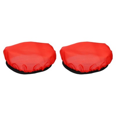 7'' 18cm 2Pack Weich Diffusor Lampenabdeckung Tuch Diffusor Stroboskop Socke Rot
