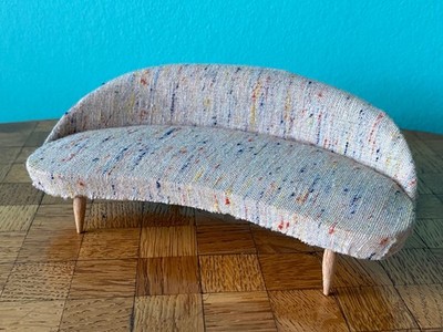 Sofa Hermann Rülke    50er Puppenstube Puppenhaus 1:12  dollhouse couch