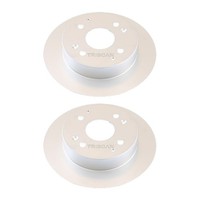 2 Bremsscheiben Voll Ø 260 Mm Triscan Bremsen-Expertise FüR Honda Accord