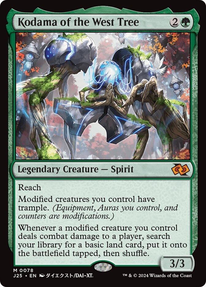 MTG Kodama of the West Tree  - Foundations Jumpstart #078