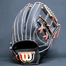 Wilson Staff DUAL 87 11.75” Infielder RHT Glove Black JAPAN Pro Stock Limited
