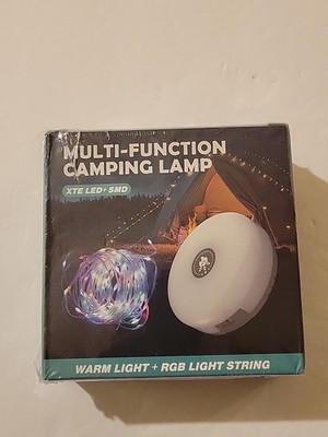 Multi-function Camping Lamp RGB Light String (Kxk-828) (29.5Ft), New In Box