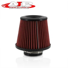 3" Round Tapered Universal Mesh Air Intake Cone Filter Cold Short Ram Induction